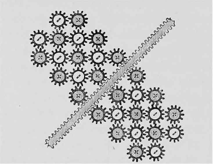 An illustration from Modern views of electricity, 1889, leaf 205