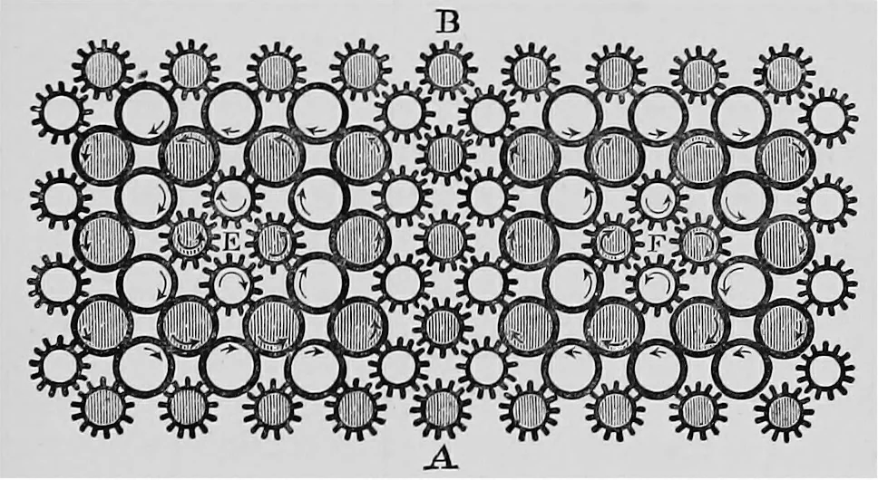 An illustration from Modern views of electricity, 1889, leaf 210