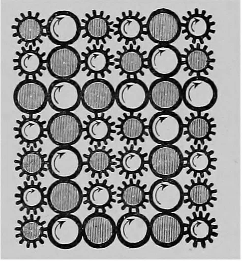 An illustration from Modern views of electricity, 1889, leaf 226