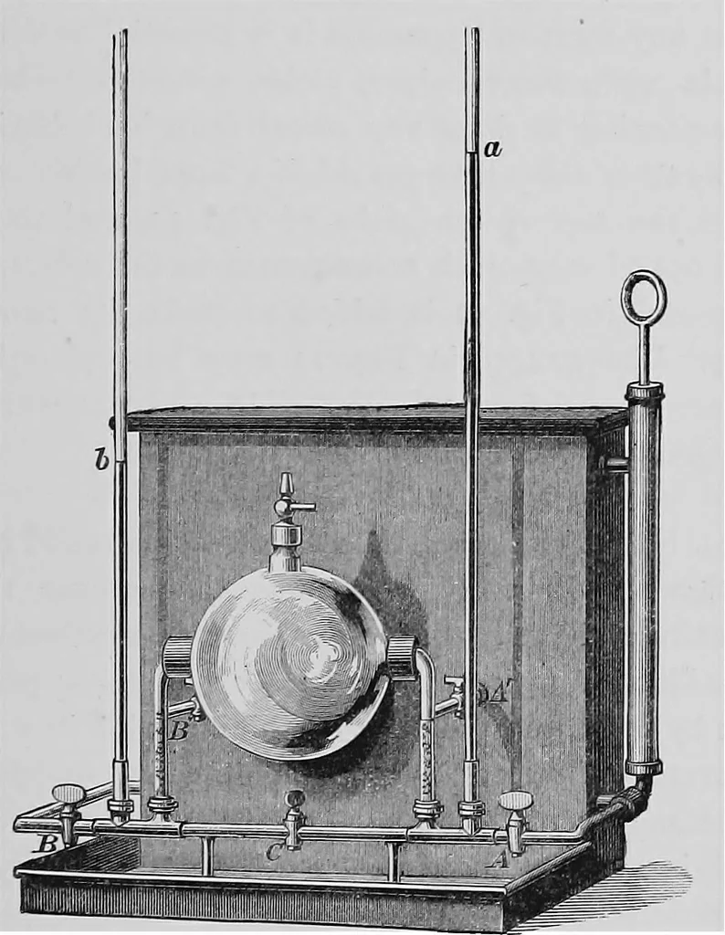 An illustration from Modern views of electricity, 1889, leaf 78