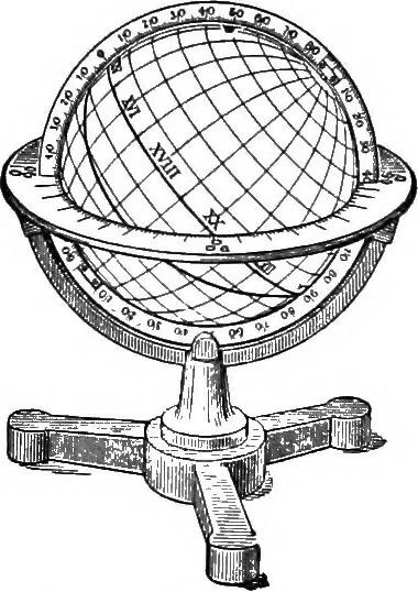An illustration from Laboratory astronomy, 1905, leaf 127