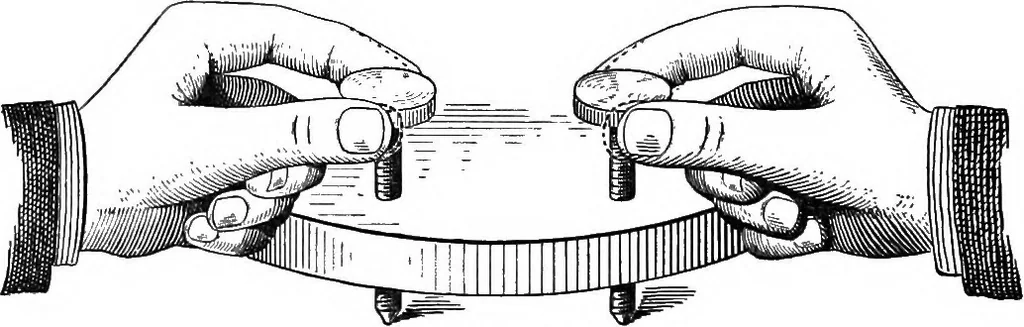 An illustration from Laboratory astronomy, 1905, leaf 49