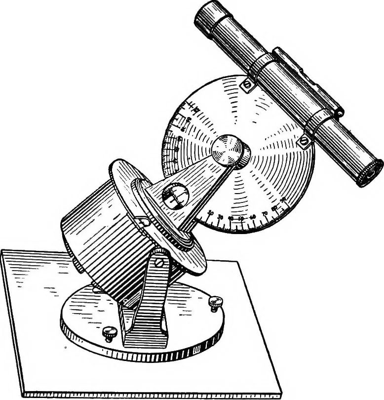 An illustration from Laboratory astronomy, 1905, leaf 58