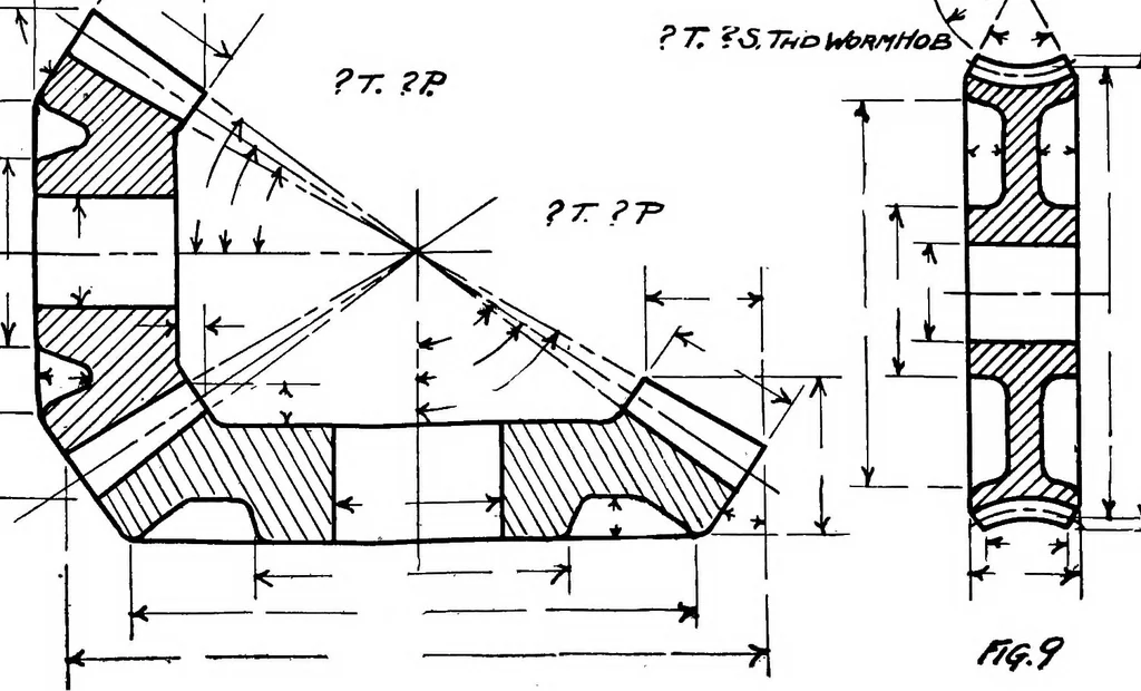 An illustration from A manual of drawing, 1902, leaf 192