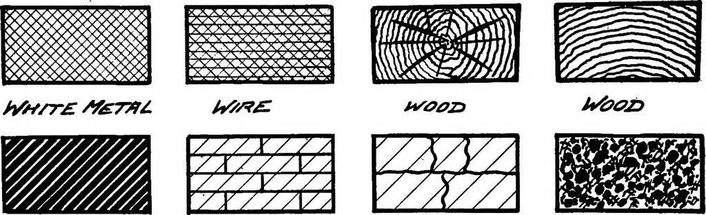An illustration from A manual of drawing, 1902, leaf 196