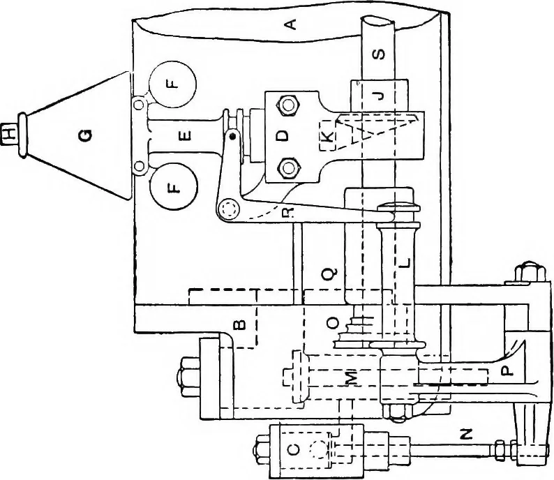 An illustration from A practical treatise on modern gas and oil engines, 1902, leaf 104