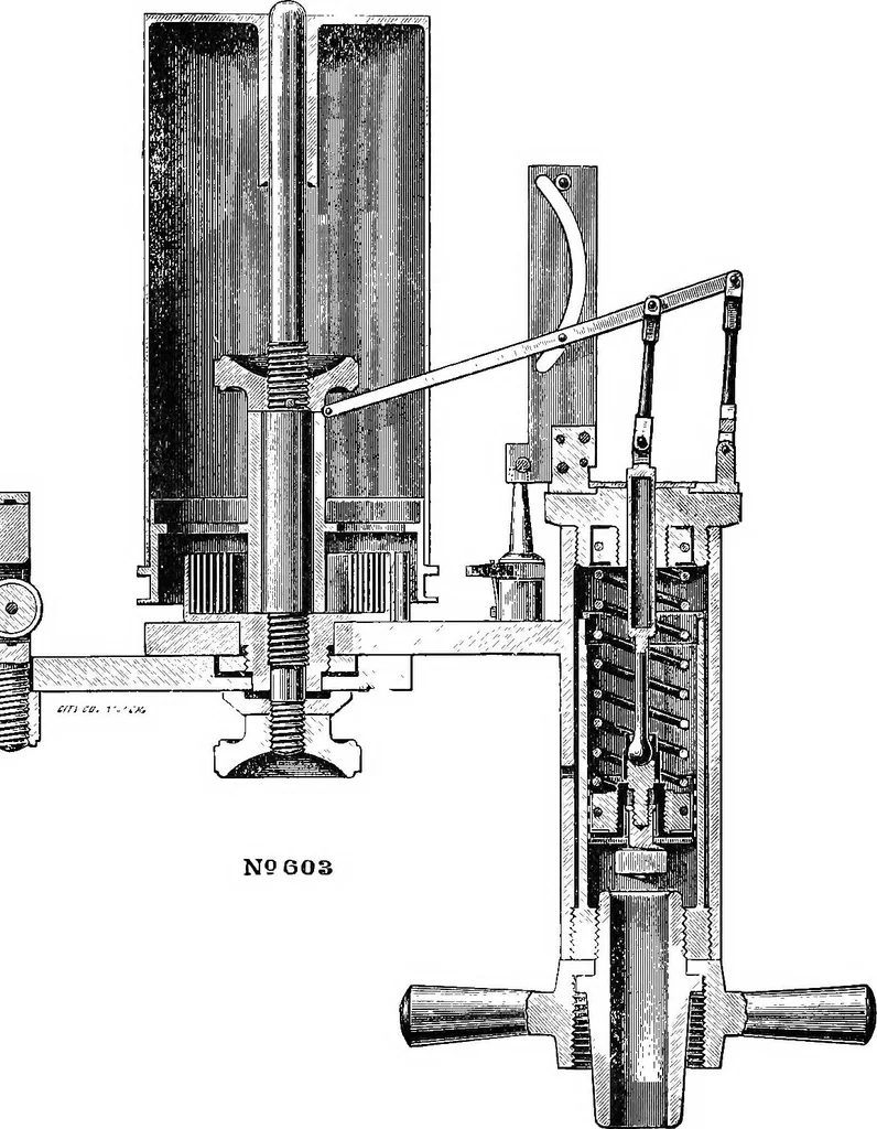 An illustration from A practical treatise on modern gas and oil engines, 1902, leaf 127