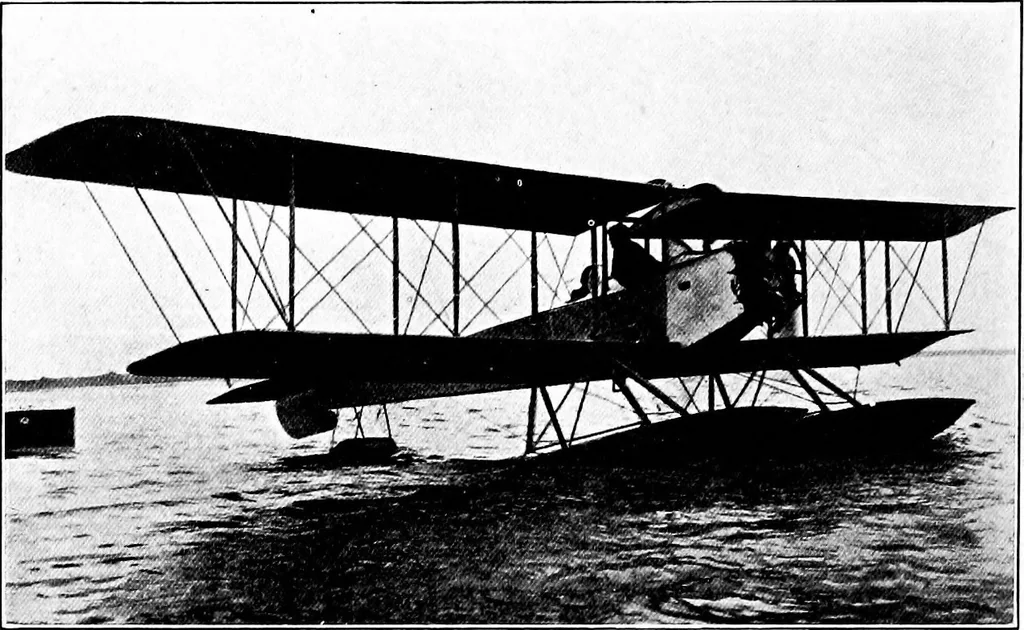 An illustration from The aeroplane. A concise scientific study, 1915, leaf 55