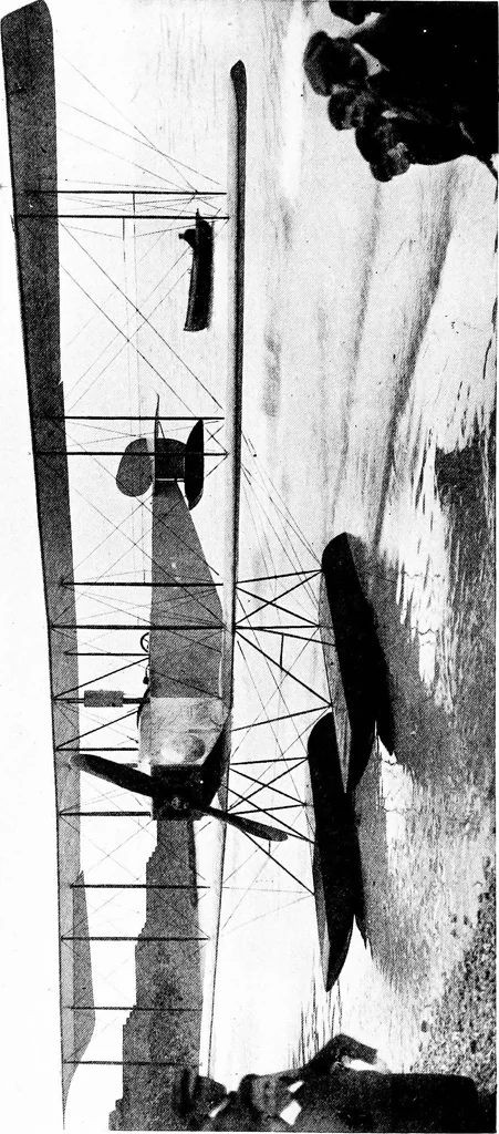 An illustration from The aeroplane. A concise scientific study, 1915, leaf 57