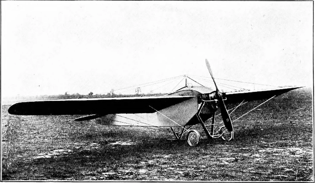An illustration from The aeroplane. A concise scientific study, 1915, leaf 59