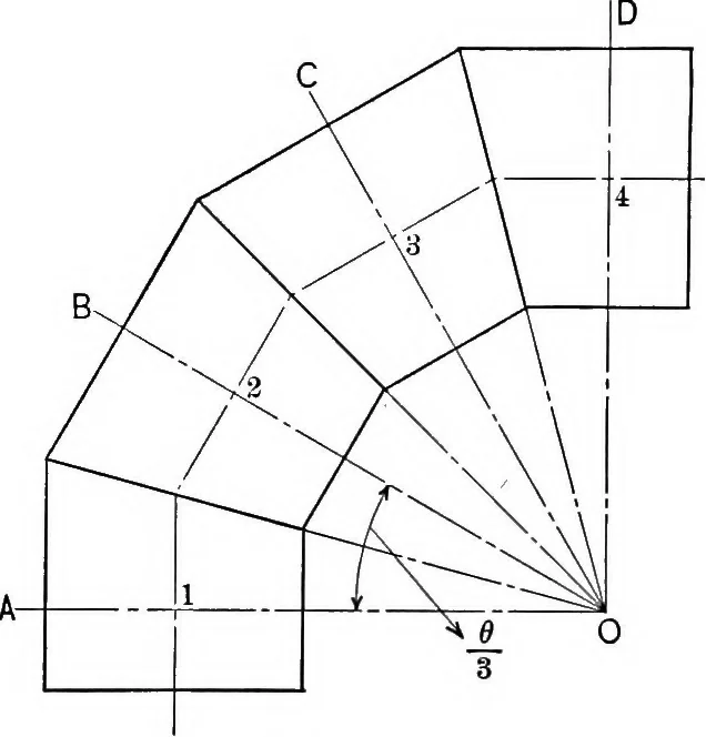 An illustration from The essentials of descriptive geometry, 1915, leaf 123