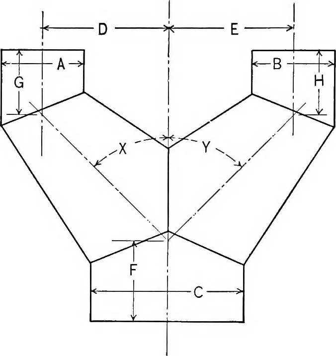 An illustration from The essentials of descriptive geometry, 1915, leaf 201