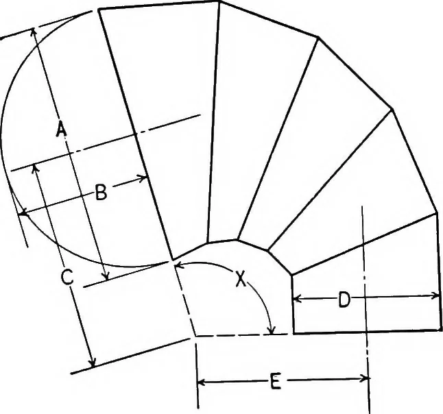An illustration from The essentials of descriptive geometry, 1915, leaf 203
