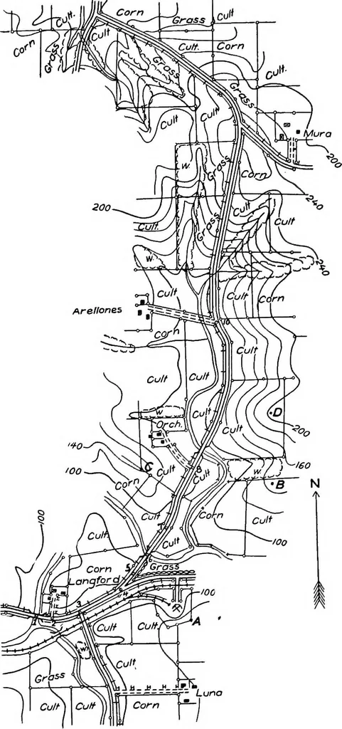 An illustration from Military sketching and map reading, 1917, leaf 81