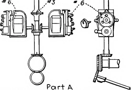 An illustration from Aviation engines, design - construction - operation and repair; a complete, practical treatise outlining clearly the elements of internal combustion engineering with special reference to the design, construction, operation and repair of airplane power plants; also the auxiliary engine systems, such as lubrication, carburetion, ignition and cooling. It includes complete instructions for engine repairing and systematic location of troubles, tool equipment and use of tools, also outlines the latest mechanical processes, 1917, leaf 275
