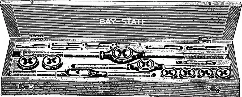 An illustration from Aviation engines, design - construction - operation and repair; a complete, practical treatise outlining clearly the elements of internal combustion engineering with special reference to the design, construction, operation and repair of airplane power plants; also the auxiliary engine systems, such as lubrication, carburetion, ignition and cooling. It includes complete instructions for engine repairing and systematic location of troubles, tool equipment and use of tools, also outlines the latest mechanical processes, 1917, leaf 398