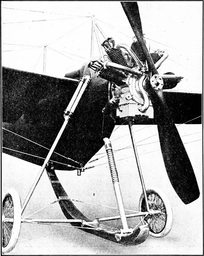 An illustration from Aviation engines, design - construction - operation and repair; a complete, practical treatise outlining clearly the elements of internal combustion engineering with special reference to the design, construction, operation and repair of airplane power plants; also the auxiliary engine systems, such as lubrication, carburetion, ignition and cooling. It includes complete instructions for engine repairing and systematic location of troubles, tool equipment and use of tools, also outlines the latest mechanical processes, 1917, leaf 469