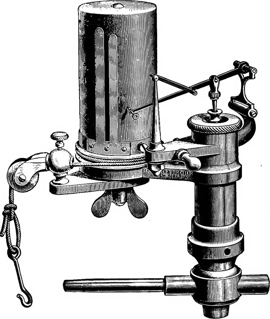An illustration from Aviation engines, design - construction - operation and repair; a complete, practical treatise outlining clearly the elements of internal combustion engineering with special reference to the design, construction, operation and repair of airplane power plants; also the auxiliary engine systems, such as lubrication, carburetion, ignition and cooling. It includes complete instructions for engine repairing and systematic location of troubles, tool equipment and use of tools, also outlines the latest mechanical processes, 1917, leaf 76
