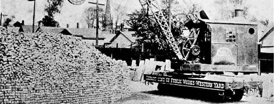 An illustration from Material handling cyclopedia; a reference book covering definitions, descriptions, illustrations and methods of use of material handling machines employed in industry, 1921, leaf 194