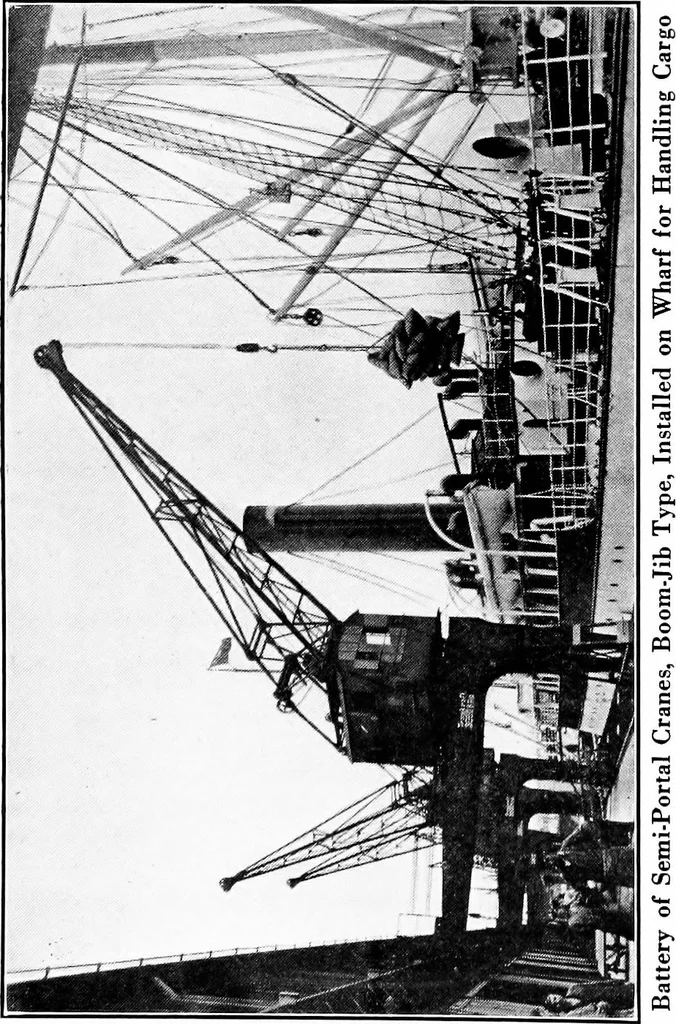 An illustration from Material handling cyclopedia; a reference book covering definitions, descriptions, illustrations and methods of use of material handling machines employed in industry, 1921, leaf 197