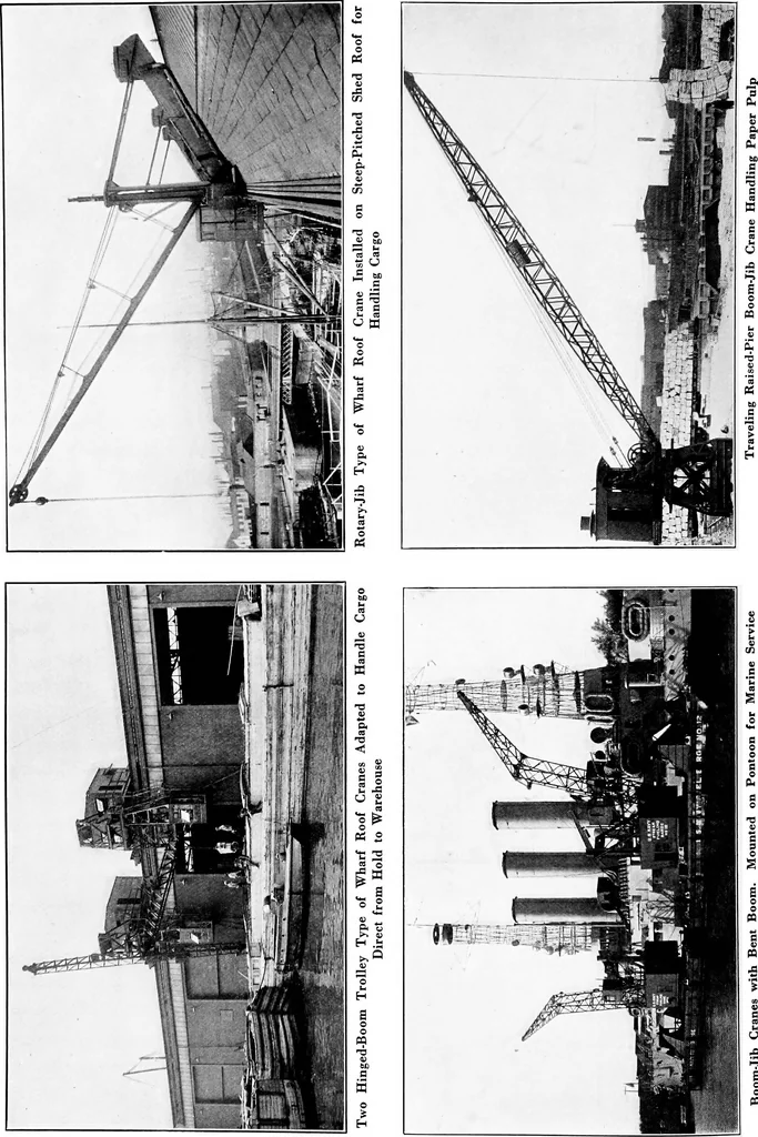 An illustration from Material handling cyclopedia; a reference book covering definitions, descriptions, illustrations and methods of use of material handling machines employed in industry, 1921, leaf 201
