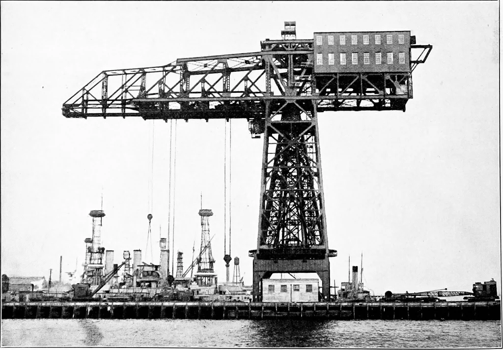 An illustration from Material handling cyclopedia; a reference book covering definitions, descriptions, illustrations and methods of use of material handling machines employed in industry, 1921, leaf 203