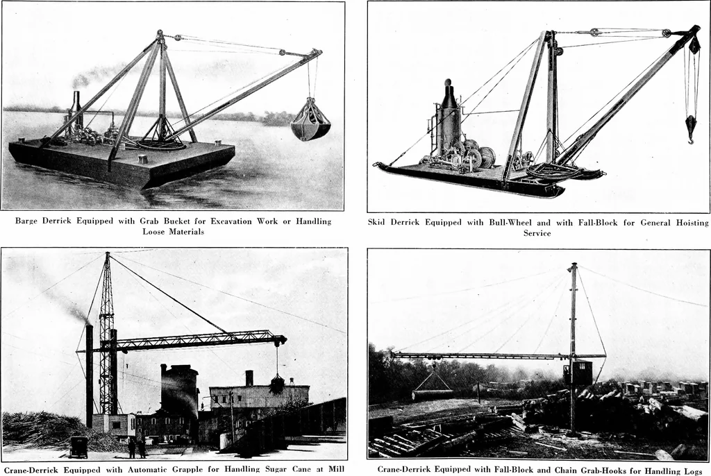 An illustration from Material handling cyclopedia; a reference book covering definitions, descriptions, illustrations and methods of use of material handling machines employed in industry, 1921, leaf 229