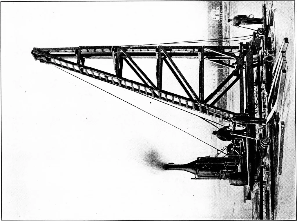 An illustration from Material handling cyclopedia; a reference book covering definitions, descriptions, illustrations and methods of use of material handling machines employed in industry, 1921, leaf 231