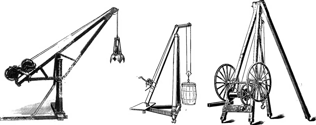 An illustration from Material handling cyclopedia; a reference book covering definitions, descriptions, illustrations and methods of use of material handling machines employed in industry, 1921, leaf 233