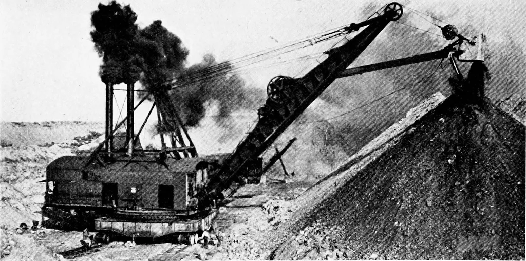 An illustration from Material handling cyclopedia; a reference book covering definitions, descriptions, illustrations and methods of use of material handling machines employed in industry, 1921, leaf 243
