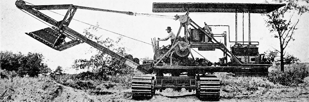 An illustration from Material handling cyclopedia; a reference book covering definitions, descriptions, illustrations and methods of use of material handling machines employed in industry, 1921, leaf 243
