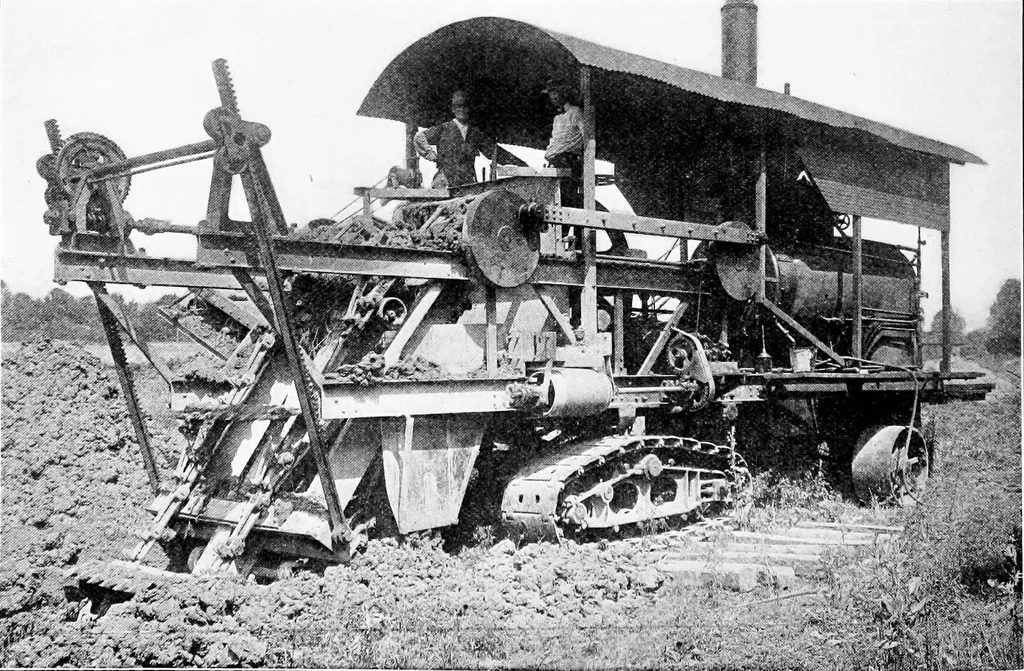 An illustration from Material handling cyclopedia; a reference book covering definitions, descriptions, illustrations and methods of use of material handling machines employed in industry, 1921, leaf 247