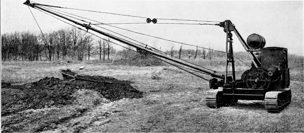 An illustration from Material handling cyclopedia; a reference book covering definitions, descriptions, illustrations and methods of use of material handling machines employed in industry, 1921, leaf 249