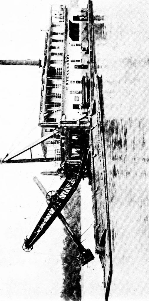 An illustration from Material handling cyclopedia; a reference book covering definitions, descriptions, illustrations and methods of use of material handling machines employed in industry, 1921, leaf 250