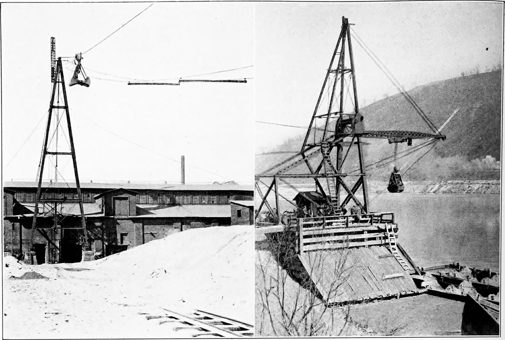 An illustration from Material handling cyclopedia; a reference book covering definitions, descriptions, illustrations and methods of use of material handling machines employed in industry, 1921, leaf 257