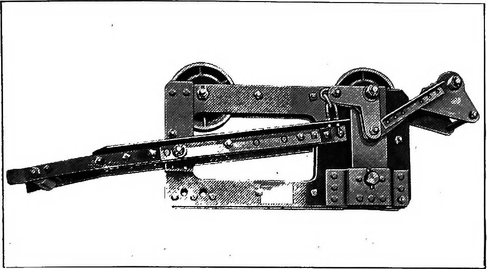 An illustration from Material handling cyclopedia; a reference book covering definitions, descriptions, illustrations and methods of use of material handling machines employed in industry, 1921, leaf 268