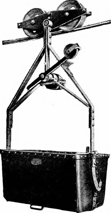 An illustration from Material handling cyclopedia; a reference book covering definitions, descriptions, illustrations and methods of use of material handling machines employed in industry, 1921, leaf 273