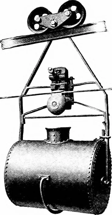 An illustration from Material handling cyclopedia; a reference book covering definitions, descriptions, illustrations and methods of use of material handling machines employed in industry, 1921, leaf 273