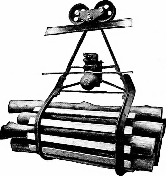 An illustration from Material handling cyclopedia; a reference book covering definitions, descriptions, illustrations and methods of use of material handling machines employed in industry, 1921, leaf 273