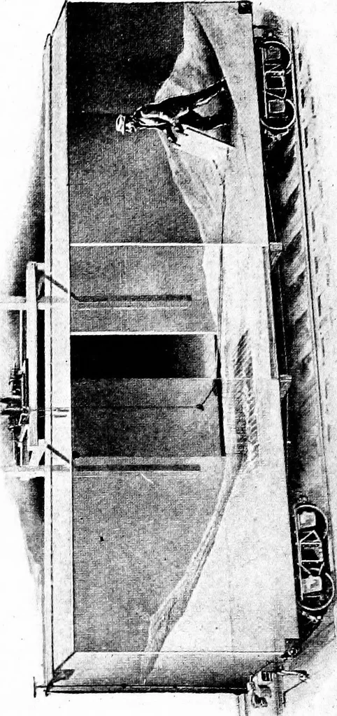 An illustration from Material handling cyclopedia; a reference book covering definitions, descriptions, illustrations and methods of use of material handling machines employed in industry, 1921, leaf 285