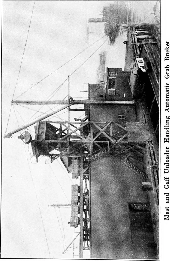 An illustration from Material handling cyclopedia; a reference book covering definitions, descriptions, illustrations and methods of use of material handling machines employed in industry, 1921, leaf 289