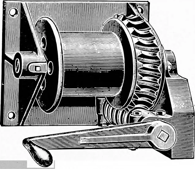 An illustration from Material handling cyclopedia; a reference book covering definitions, descriptions, illustrations and methods of use of material handling machines employed in industry, 1921, leaf 304