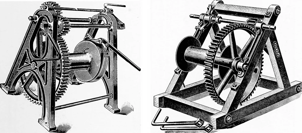 An illustration from Material handling cyclopedia; a reference book covering definitions, descriptions, illustrations and methods of use of material handling machines employed in industry, 1921, leaf 304