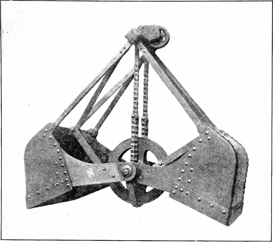 An illustration from Material handling cyclopedia; a reference book covering definitions, descriptions, illustrations and methods of use of material handling machines employed in industry, 1921, leaf 309