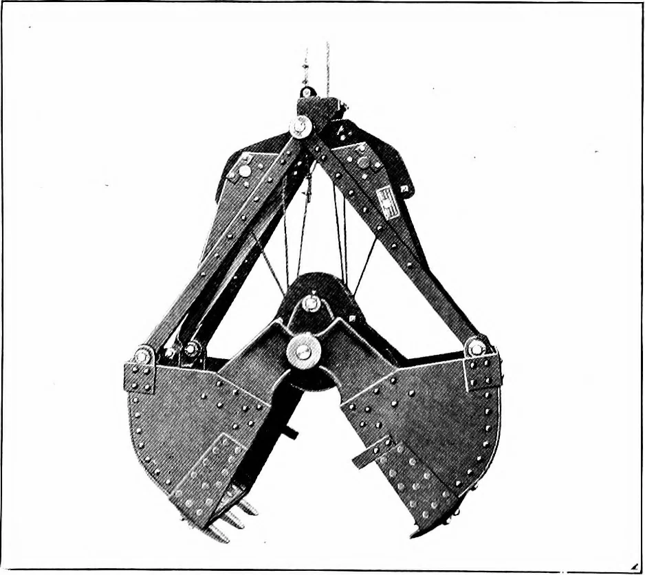 An illustration from Material handling cyclopedia; a reference book covering definitions, descriptions, illustrations and methods of use of material handling machines employed in industry, 1921, leaf 309