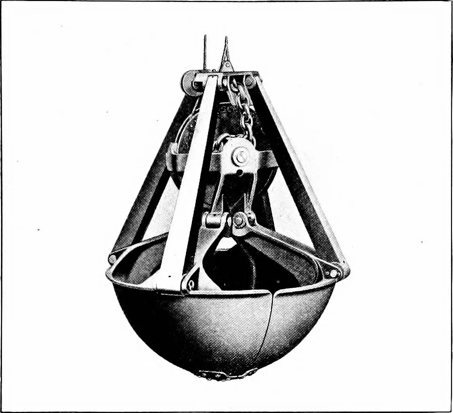 An illustration from Material handling cyclopedia; a reference book covering definitions, descriptions, illustrations and methods of use of material handling machines employed in industry, 1921, leaf 313