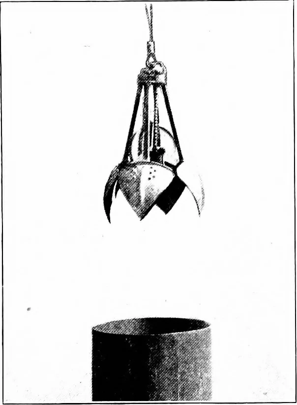 An illustration from Material handling cyclopedia; a reference book covering definitions, descriptions, illustrations and methods of use of material handling machines employed in industry, 1921, leaf 313