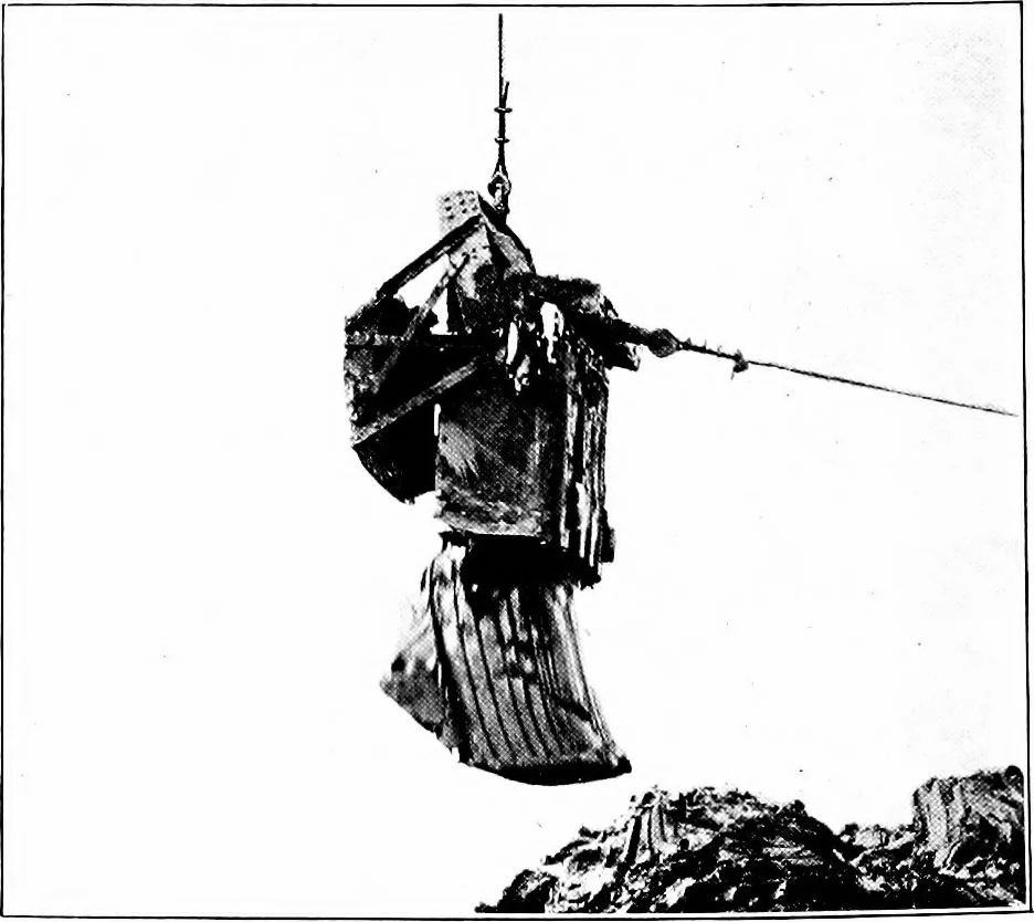 An illustration from Material handling cyclopedia; a reference book covering definitions, descriptions, illustrations and methods of use of material handling machines employed in industry, 1921, leaf 315