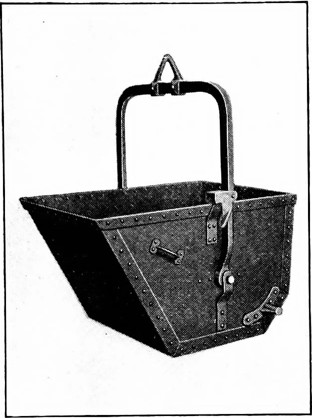 An illustration from Material handling cyclopedia; a reference book covering definitions, descriptions, illustrations and methods of use of material handling machines employed in industry, 1921, leaf 317