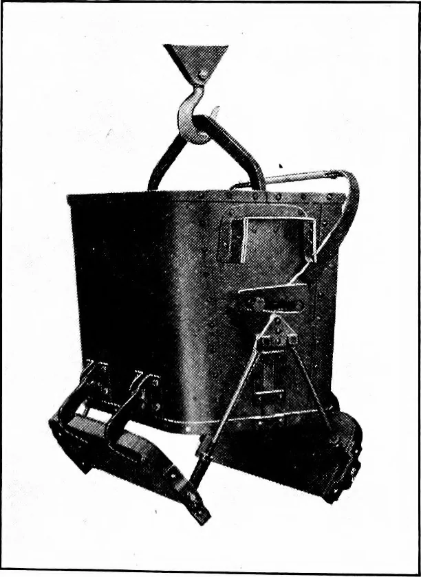 An illustration from Material handling cyclopedia; a reference book covering definitions, descriptions, illustrations and methods of use of material handling machines employed in industry, 1921, leaf 317